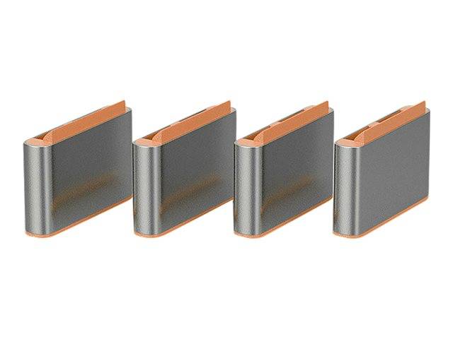 Lindy - Schloss für USB-C-Port - orange (Packung mit 10)