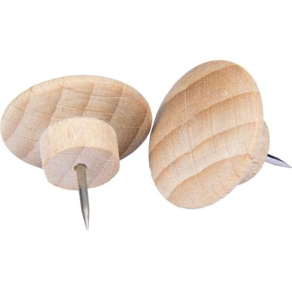LEGAMASTER WOODEN Pinnnadel 25St - Holz - Holz - 20 mm - 20 mm - 27 mm - 50,7 g