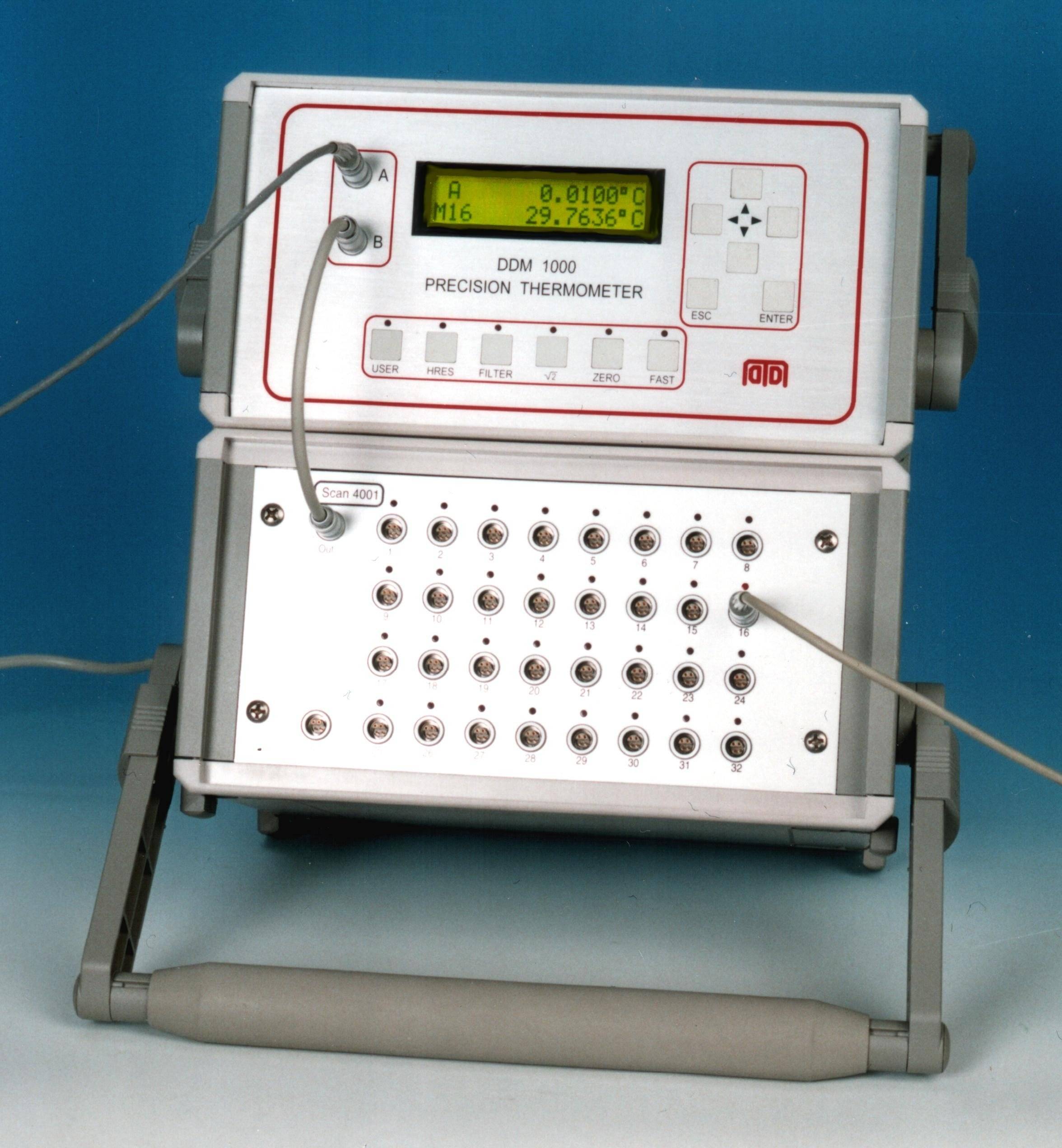 DDM1000 Tisch-Messgerät, 0,1mK Auflösung