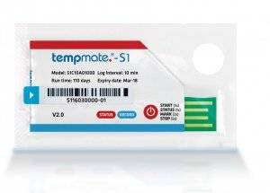 TempMate ® S1  PDF 110 Tage Einweg-Datenlogger