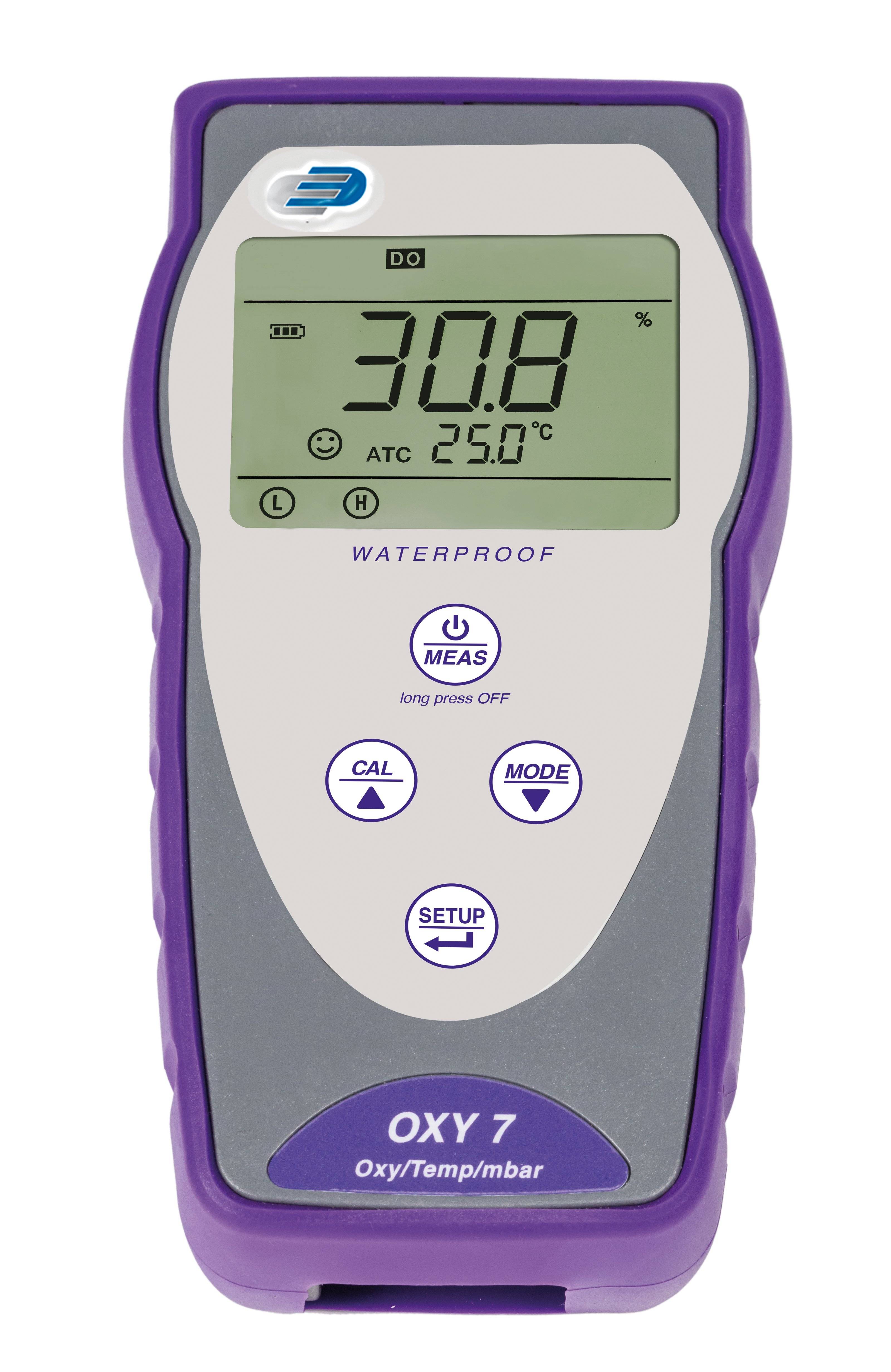 OXY 7 Sauerstoff-Messgerät mit polarografischem Sensor