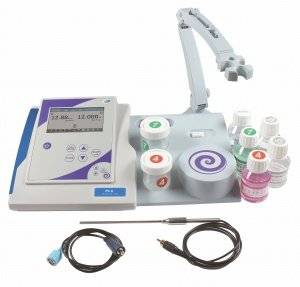 PC 8 Set ohne pH- und Leitwertsonde, inkl. Magnet-Rührer