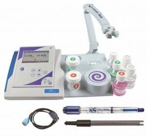 PC 8 Komplettset inklusive pH-Elektrode und Leitfähigkeitszelle