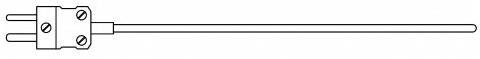 Typ K, Kl. 1 -100...+1100°C 230 x 3,0 mm Ø