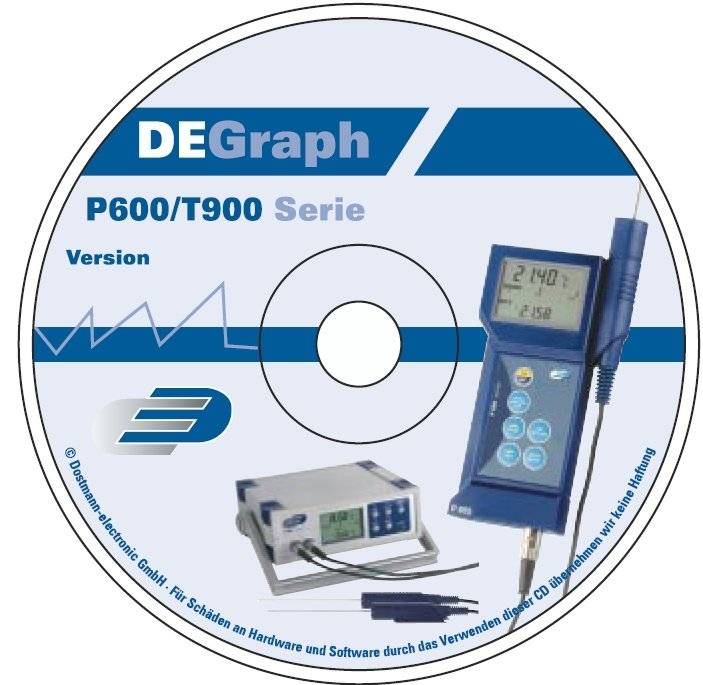 DE-Graph Windows Software für P470/P600/P700/T900-Serie