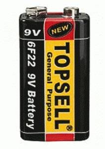 9 V Blockbatterie für Thermometer