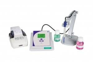 pH 60 DHS Komplettset inkl. pH-Elektrode 201T und Speicherfunktion