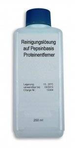 Protein Reinigungslösung Pepsin, 250ml Flasche