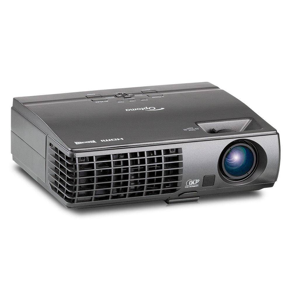 Optoma W304M (Refurbished) DLP Beamer (3100 ANSI LUMEN, 10.000:1, WXGA 1280x800, HDMI, VGA, USB), OHNE FB