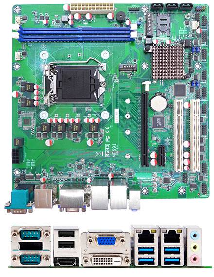 Jetway NMF691T-H110 (Intel H110 Skylake)<br>