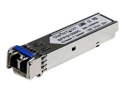 StarTech.com Cisco kompatibles Gigabit SFP Transceiver Modul SM LC - Mini-GBIC bis 20Km - Glasfaser Transceiver mit DDM 1310nm 1000Base-LH - SFP