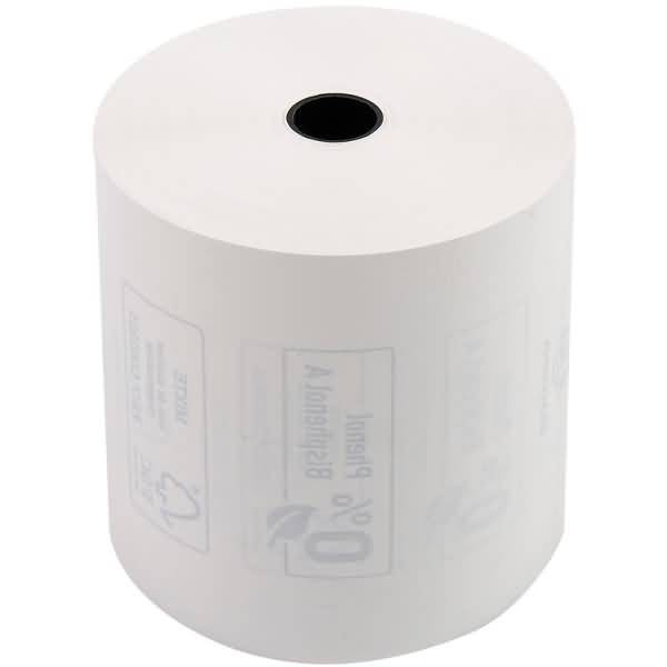 Thermorolle 80x80x12mm/76m weiß