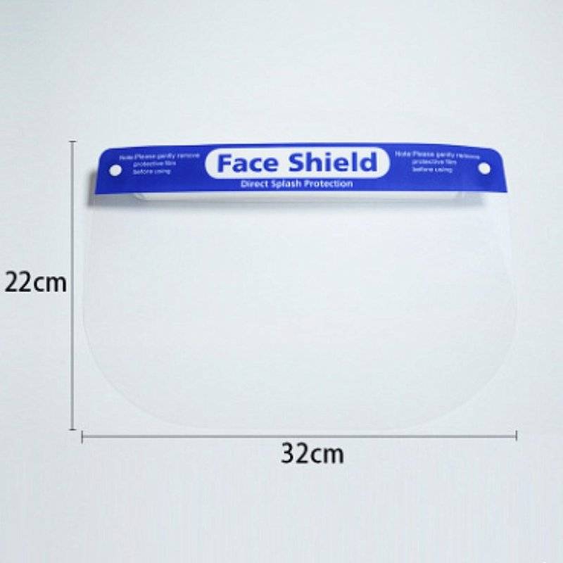 2x Stück Gesicht Schutzmaske Augenschutz Gesichtsschutzschirm Schutzbrille Gesichtschutz Schutzvisier