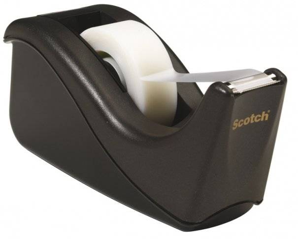 3M Scotch C60-BK - Abroller - Schreibtisch - Schwarz