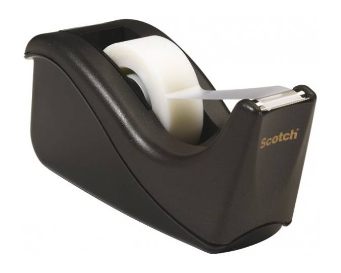 3M Scotch C60-BK - Abroller - Schreibtisch - Schwarz