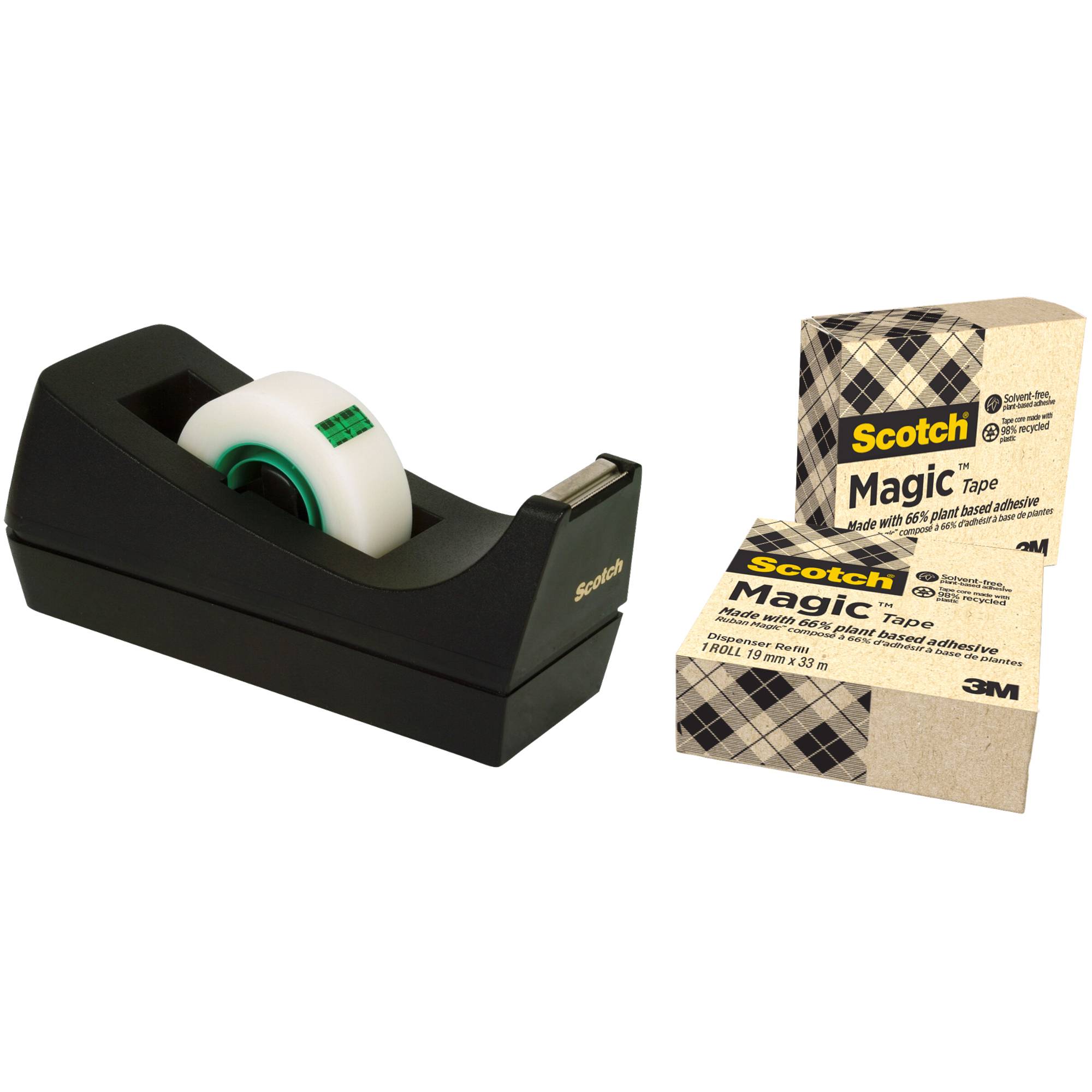 Scotch Tischabroller 900C38G3 sw +3Klebeband