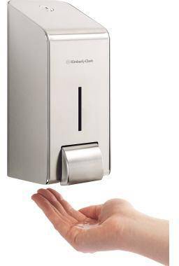 KIMBERLY-CLARK Spender Professional 8973 für Waschlotionen Edelstahl