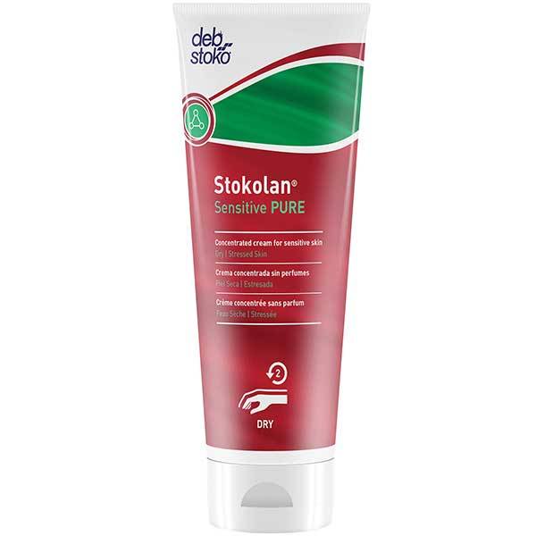 Deb Stoko® Stokolan® Sensitive Pure Hautpflegecreme 100 ml Reichhaltige Hautpflegecreme für empfindliche Haut 100 ml