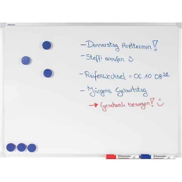 Whiteboard 4816 80x60cm magnethaftend lackiert