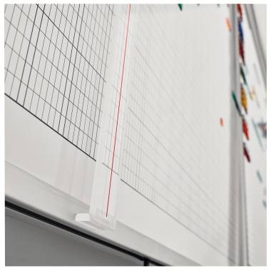 Magnetoplan Personalplaner 3707155 7-Tage-Woche 60 Mitarbeiter