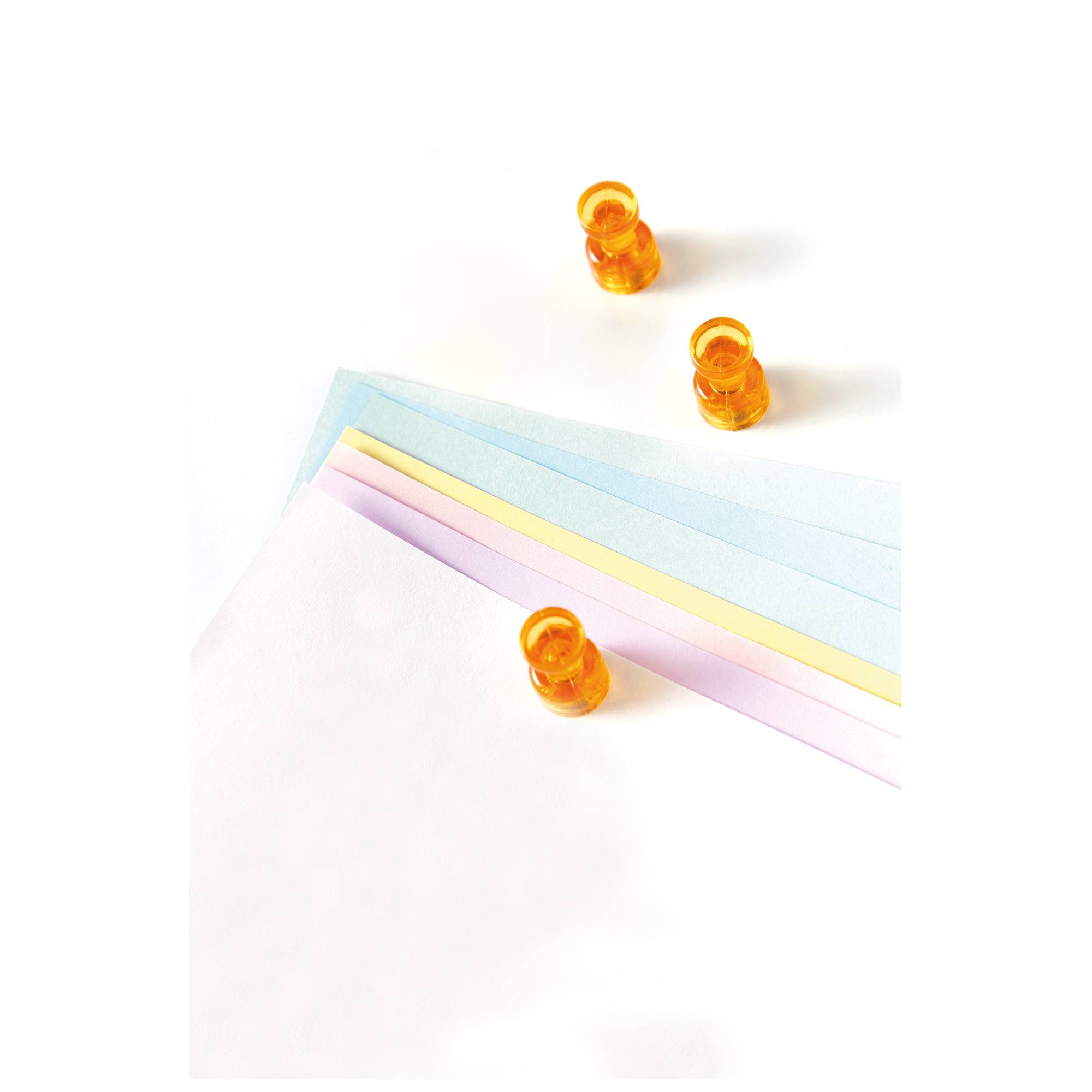 magnetoplan Magnet Memohalter 1666144 gelb 4 St./Pack.