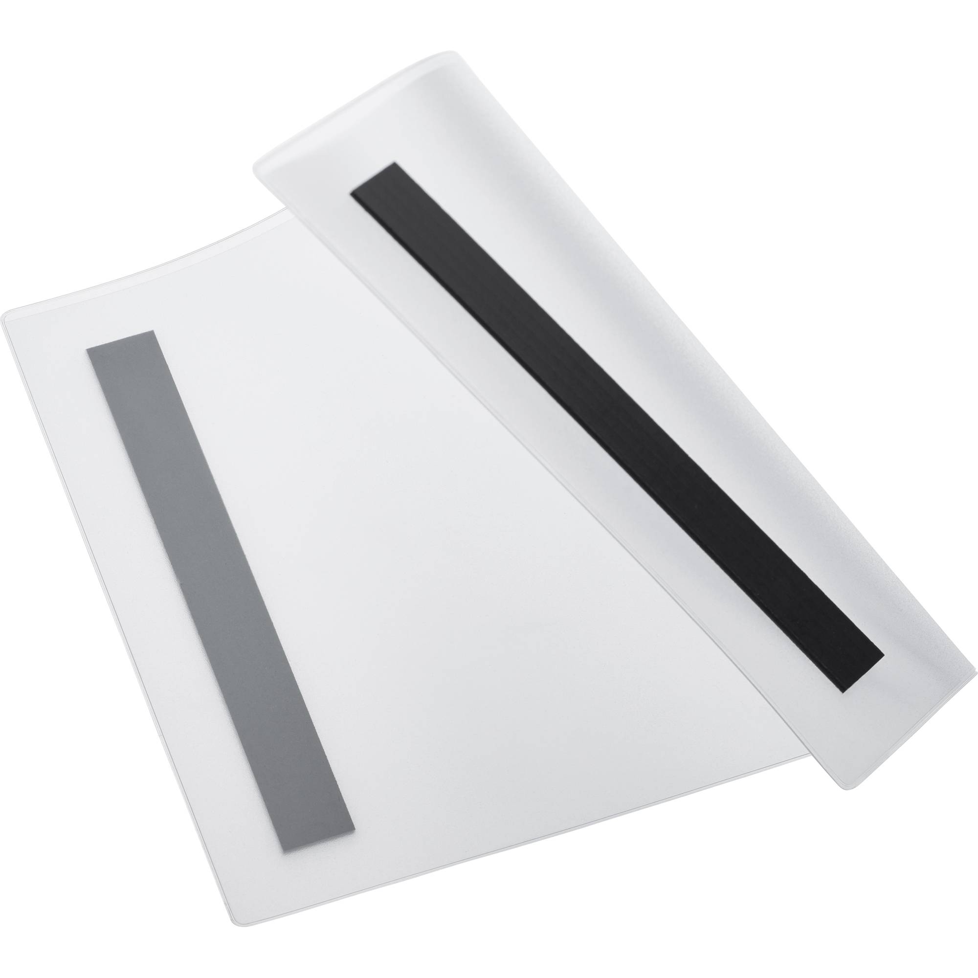 magnetoplan Sichttasche Magnetofix DIN A4 quer 1mm Gummi weiß