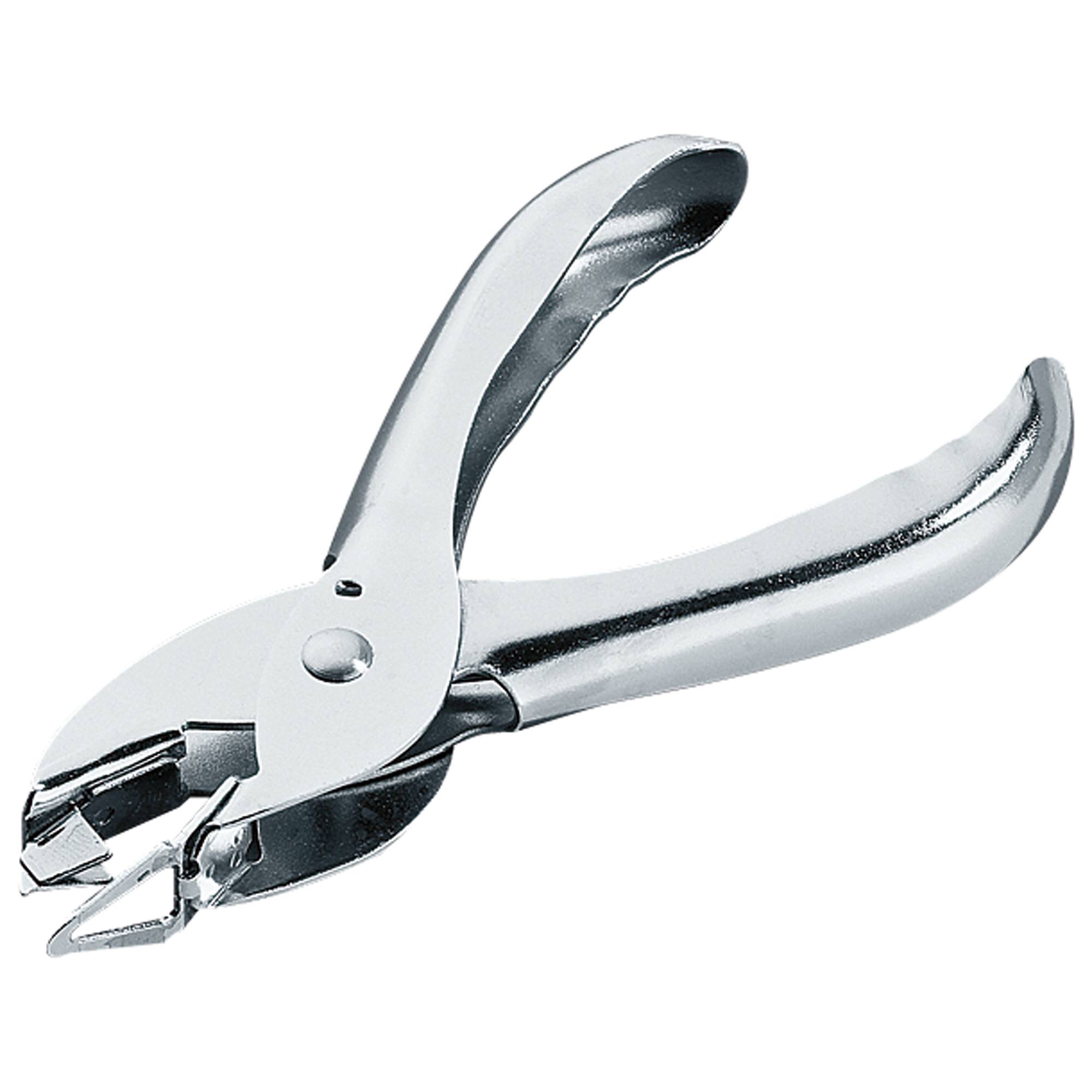 Enthefterzange 3457 für Heftklammern silber