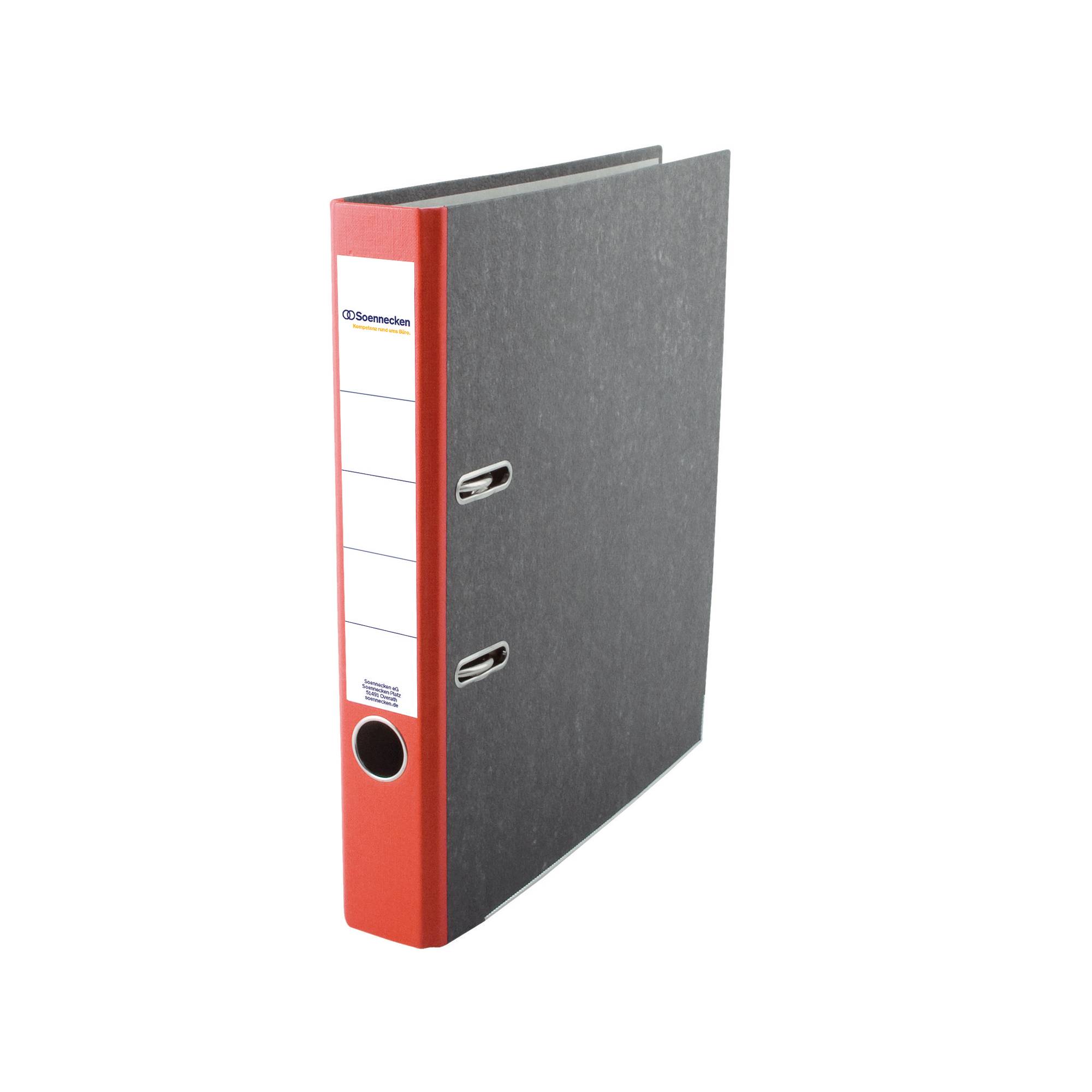 Ordner 3328 DIN A4 50mm Pappe rot