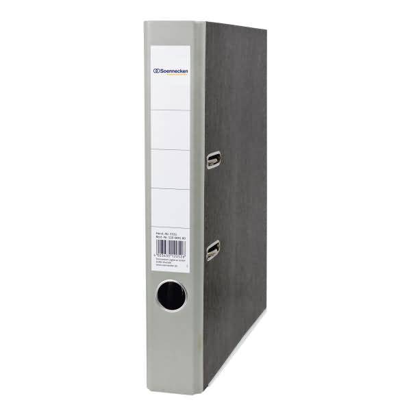 Ordner 3331 DIN A4 50mm Pappe grau