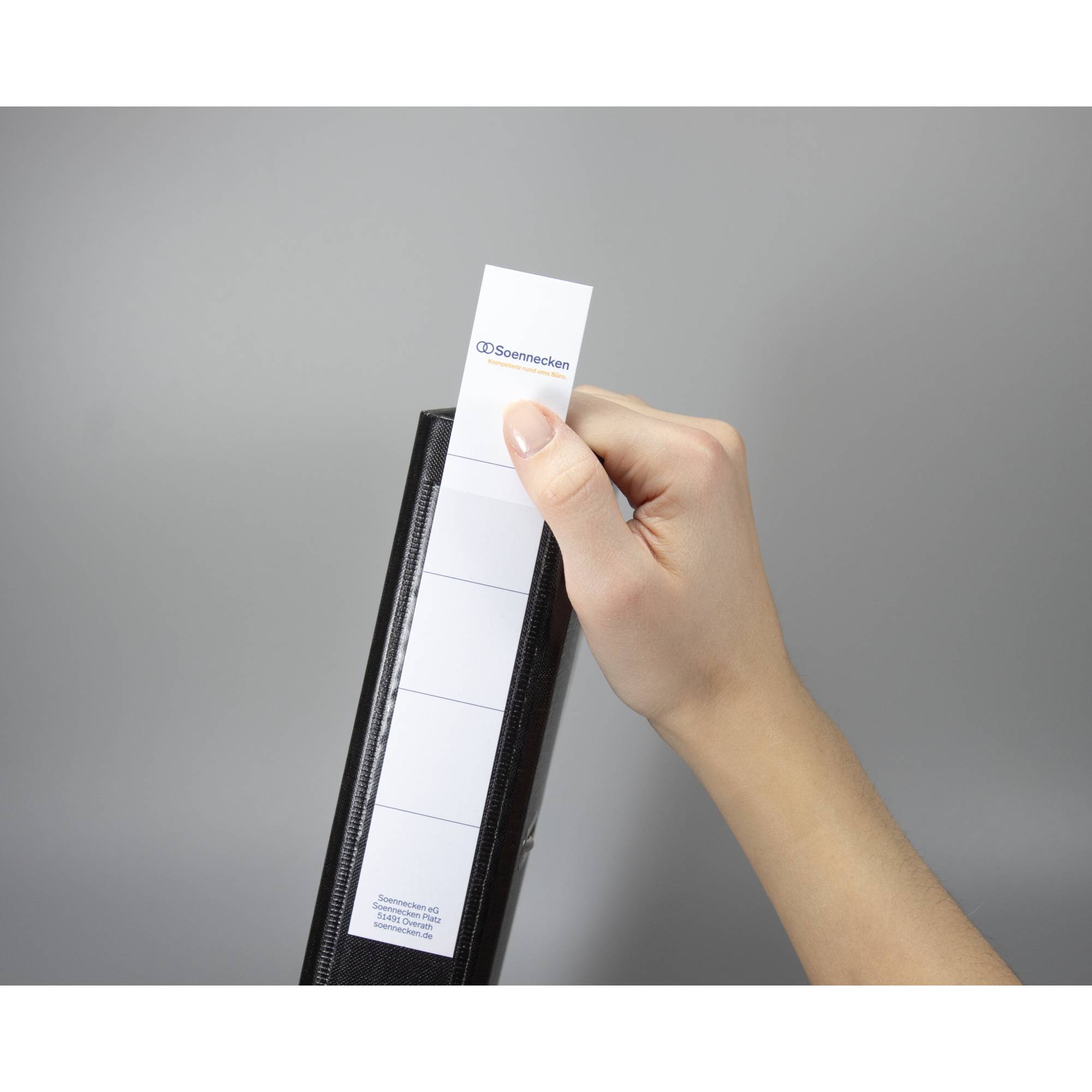 Soennecken Ordner 3342 DIN A4 50mm PP rot