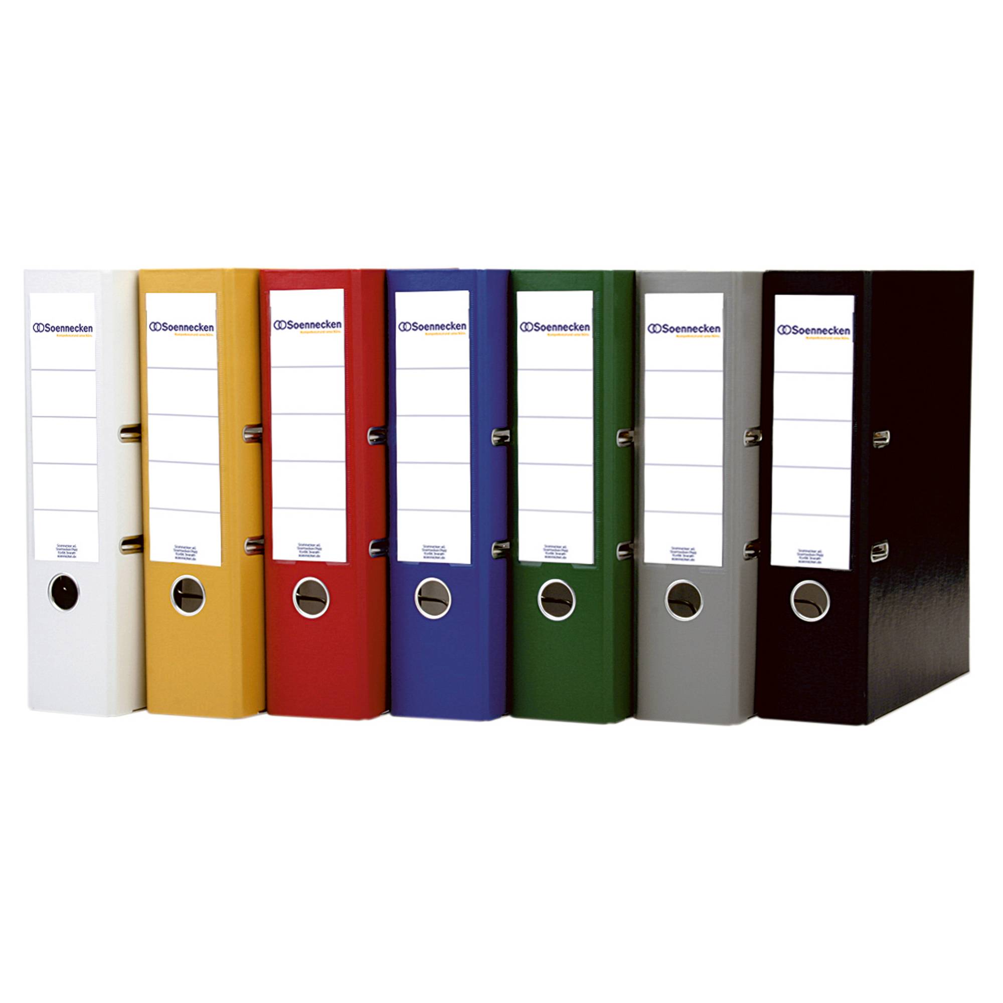 Soennecken Ordner 3337 DIN A4 80mm PP grün