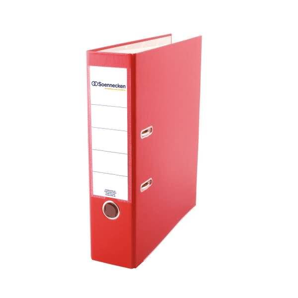 Ordner 3335 DIN A4 80mm PP rot