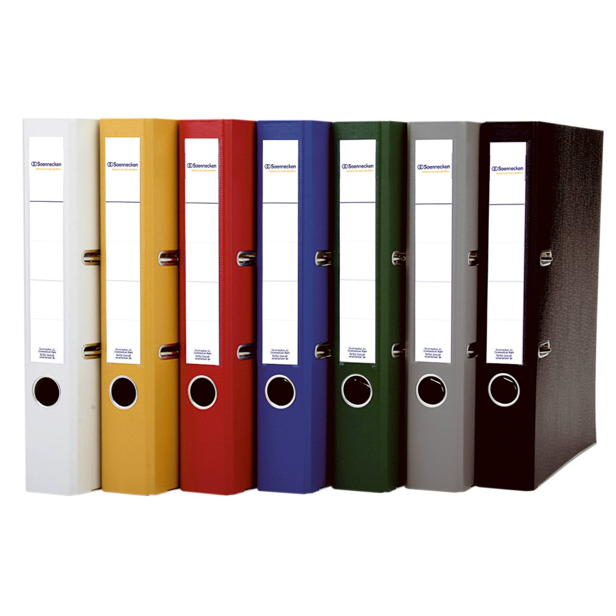 Soennecken Ordner 3345 DIN A4 50mm PP grau