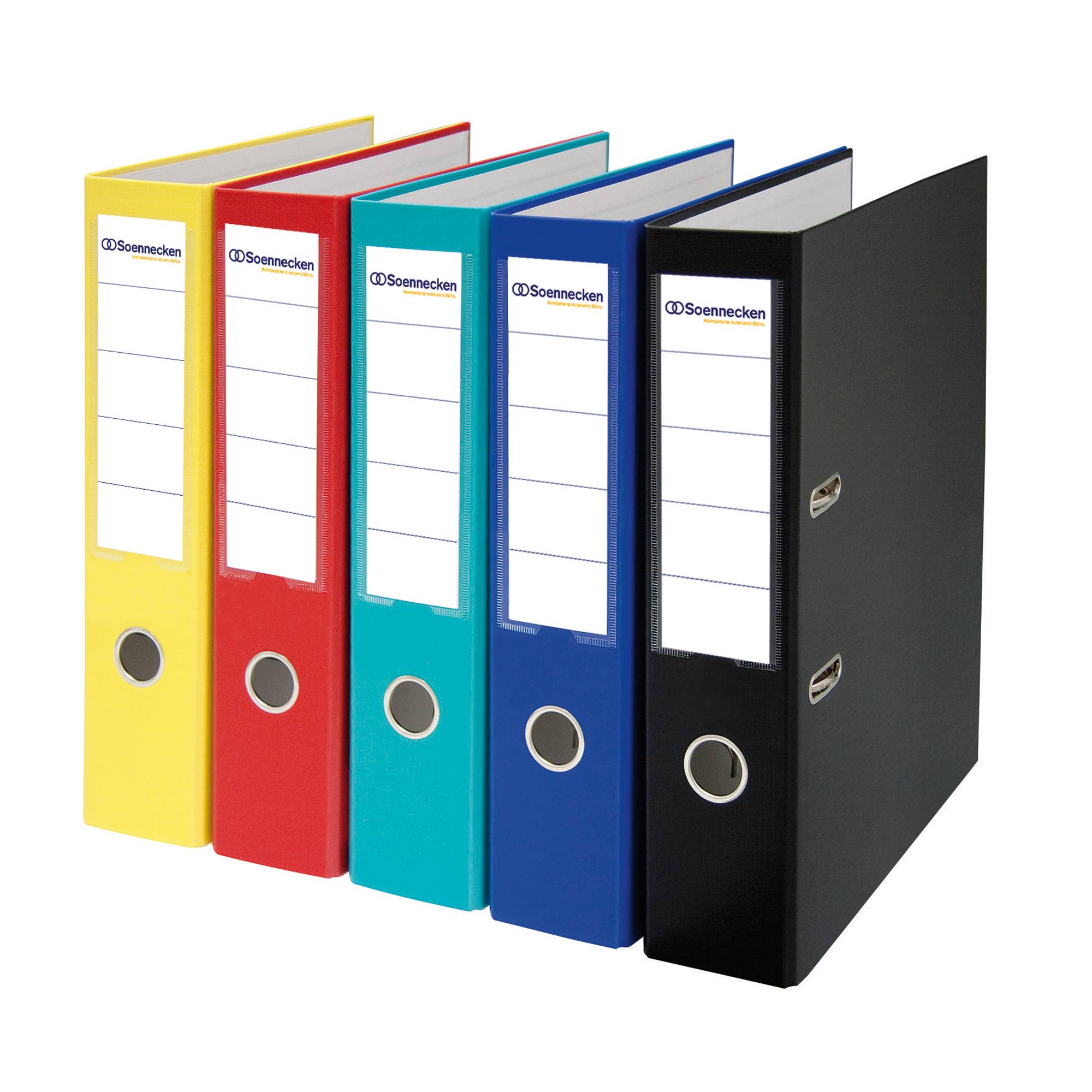 Soennecken Ordner 3362 DIN A4 70mm PP gelb