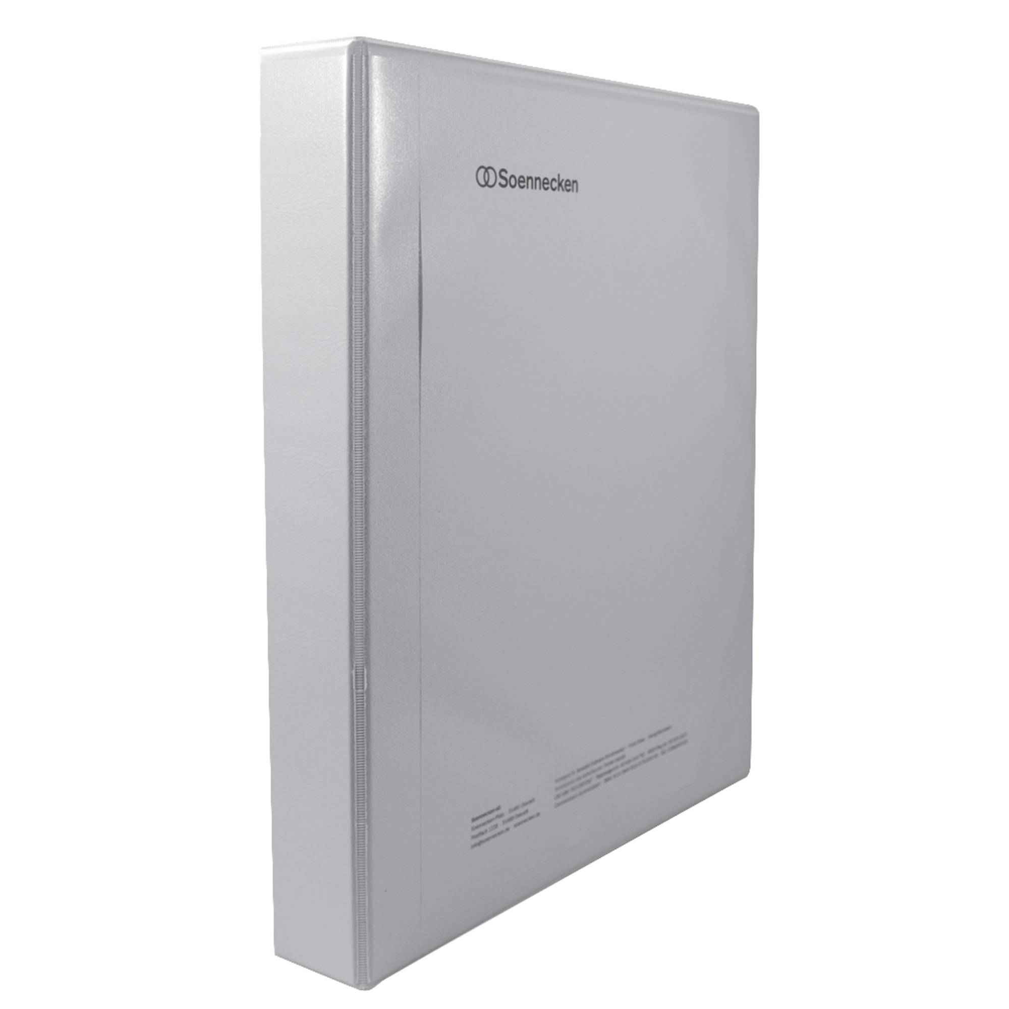 Soennecken Präsentationsringbuch 4142 DIN A4 50mm 2Ringe weiß