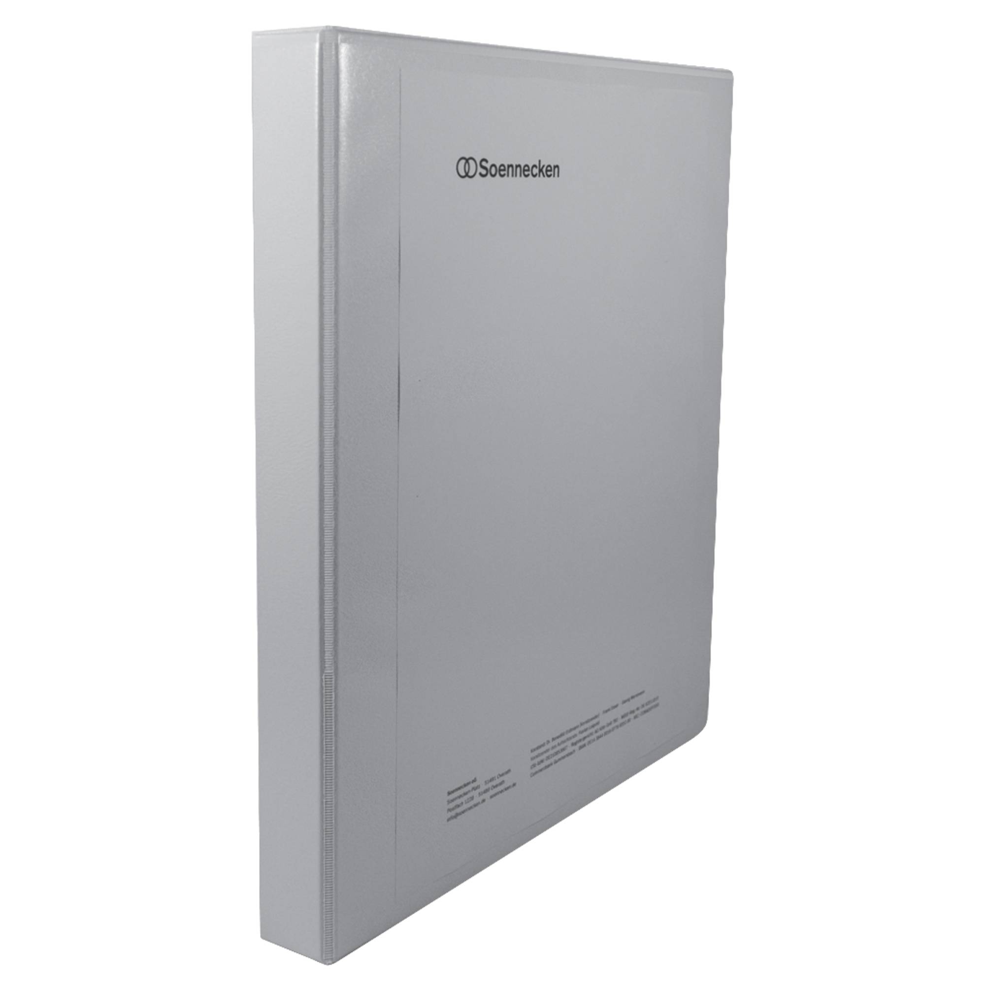 Soennecken Präsentationsringbuch 4146 DIN A4 20mm weiß