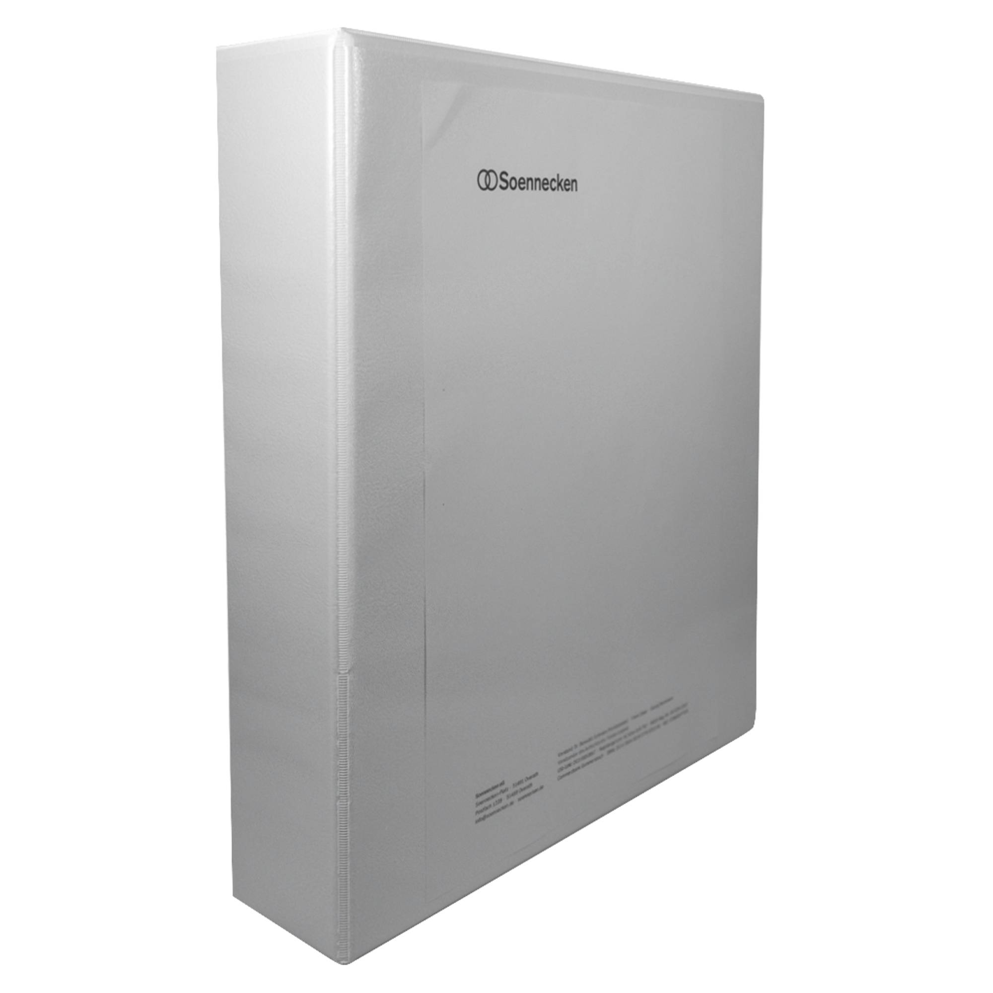 Soennecken Präsentationsringbuch 4148 DIN A4 50mm weiß