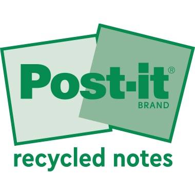 Post-it Haftnotiz Recycling Notes 653-1RPT 51x38mm sort 24St - Artikel: 111009399