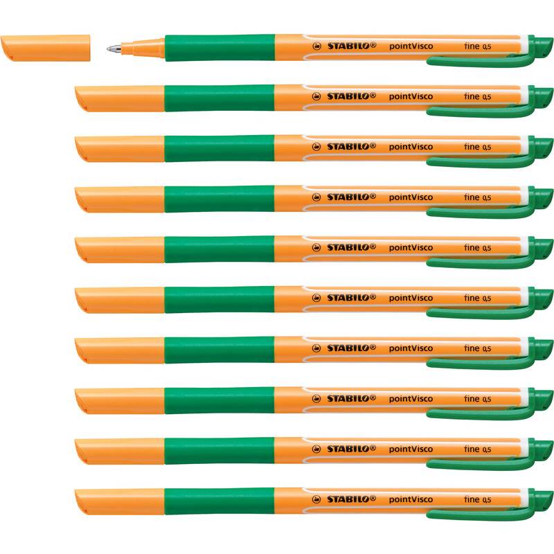 STABILO Gel-Tintenroller pointVisco, grün