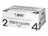 BIC 4 Colours - Nachfüllpatrone - Blau - 0.4 mm - Mittel (Packung mit 50)