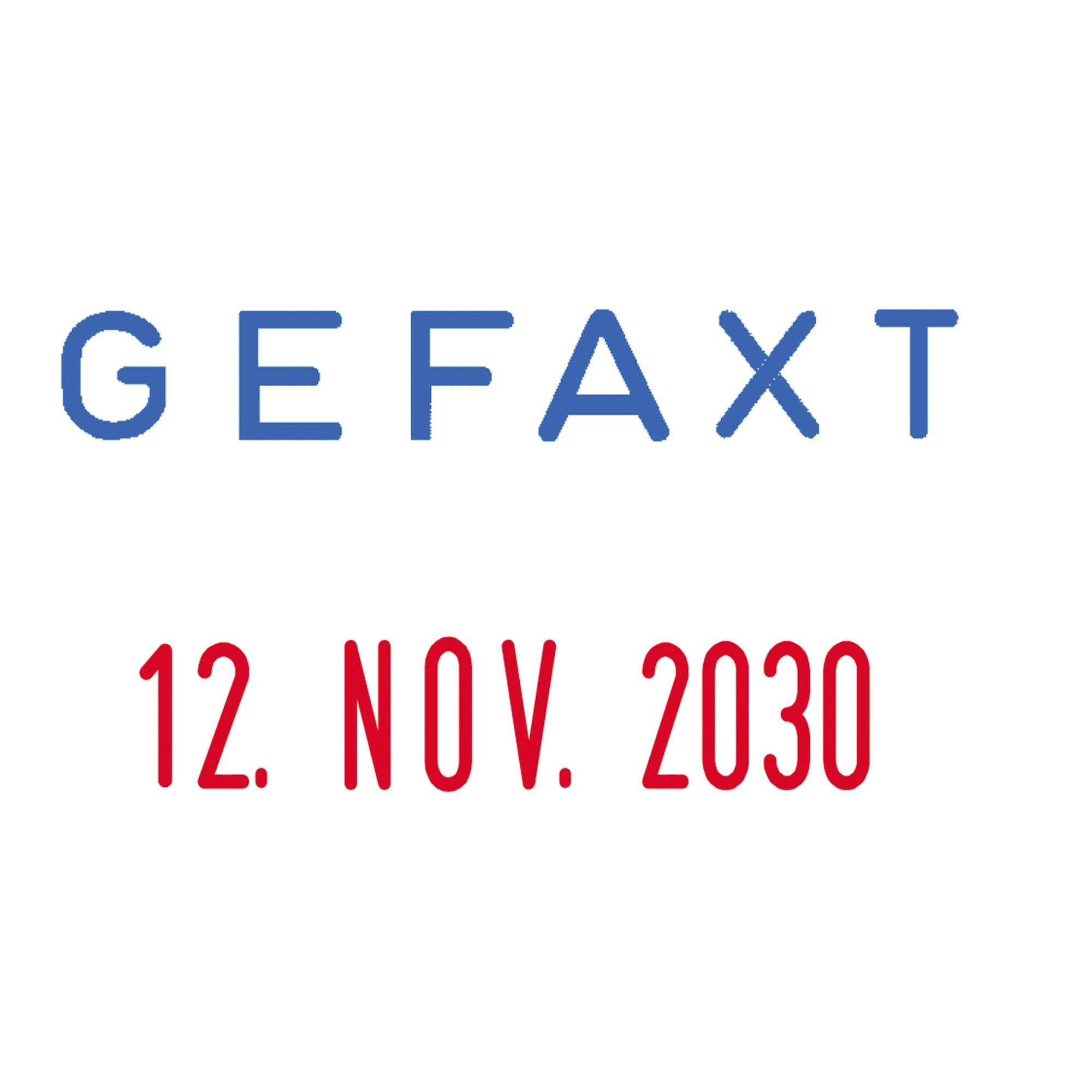 COLOP Datumstempel mini-dater GEFAXT 160/L4 105207