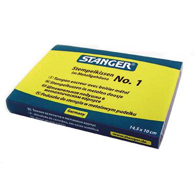 STANGER Stempelkissen No.1 380007 14,5x10cm blau
