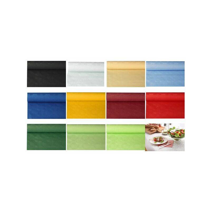 PAPSTAR Damast-Tischtuch, (B)1,0 x (L)50 m, bordeaux