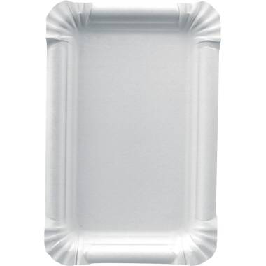 PAPSTAR Teller pure 11062 13x20cm Pappe weiß 250 St./Pack.