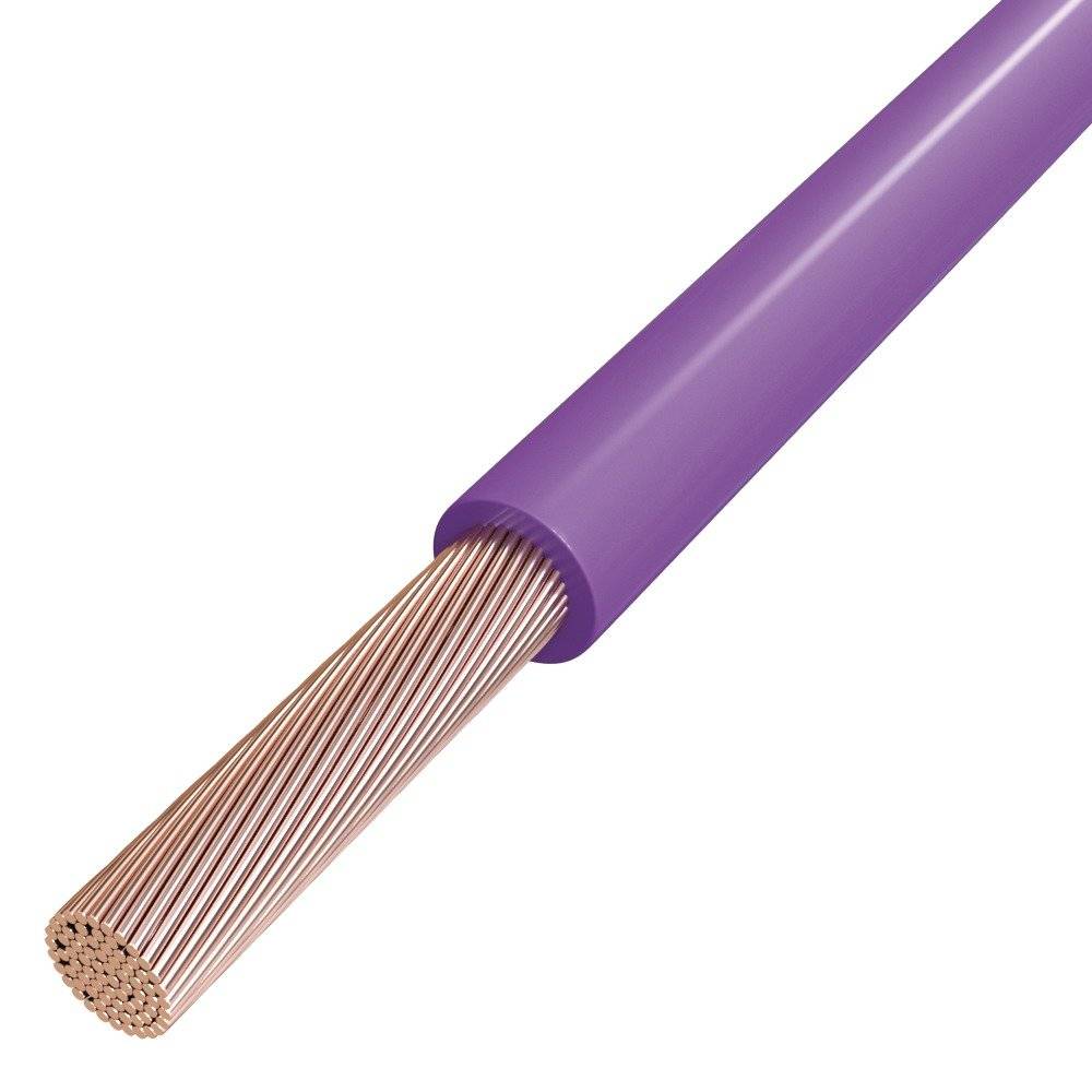 PVC-Aderleitung 0,75 vi Ring 100m Eca H05V-K 0,75 VI/R100 Kl.5