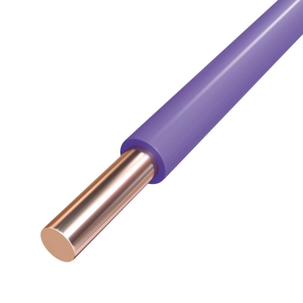PVC-Aderleitung 1,5 vi Ring 100m Eca H07V-U 1,5 VI/R100 Kl.1
