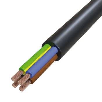 Gummischlauchleitung 4G2,5 sw R50 H07RN-F 4G2,5 SW/R50 Eca rnd Farbe