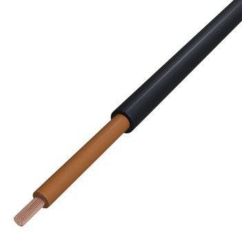 Gummischlauchleitung 1x25 sw Trommel 500m H07RN-F 1x25 SW/TR500 Eca rnd Farbe