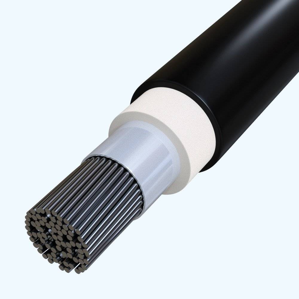 Aderleitung 4 sw Trommel 500m Eca Kl.5 NSGAFÖU 1x4 1,8/3KV SW/TR500