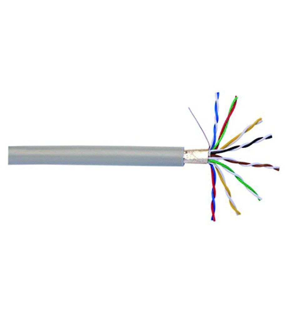 PVC-Schlauchleitung 3G0,75 sw R50 H03VV-F 3G0,75 SW/R50 Eca rnd Farbe